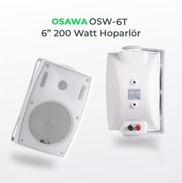 OSW 6 TB Sütun Hoparlör (Çift)