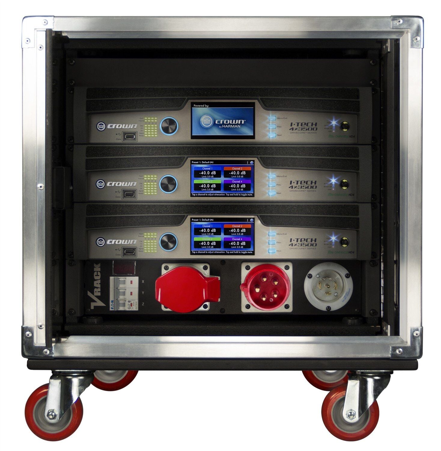 VRack 4x3500HD Touring Amfi Rack Sistemi