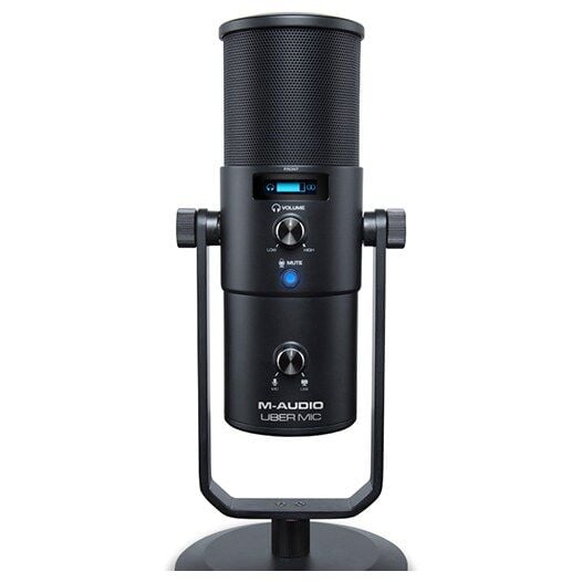 Uber Mic Profesyonel USB Kondenser Mikrofon (4 Kutup Deseni, Kulaklık Çıkışı)
