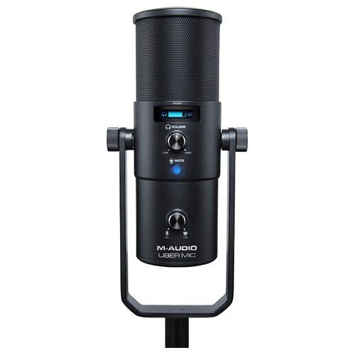 Uber Mic Profesyonel USB Kondenser Mikrofon (4 Kutup Deseni, Kulaklık Çıkışı)