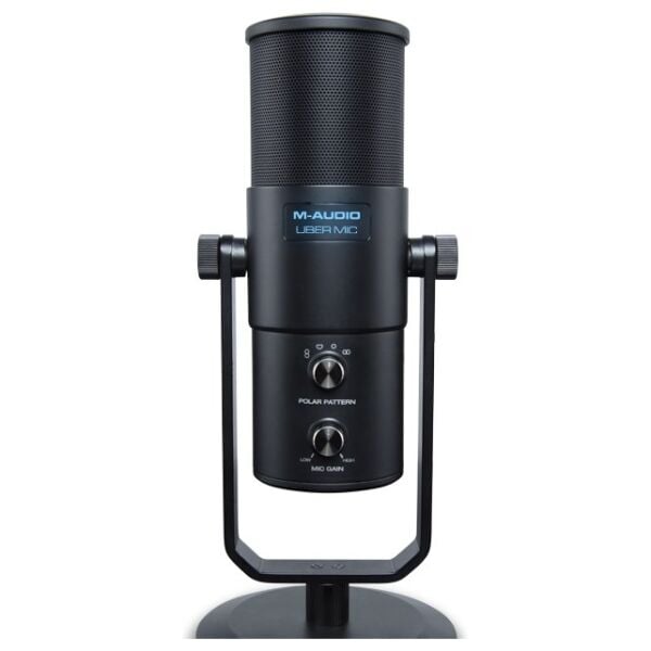 Uber Mic Profesyonel USB Kondenser Mikrofon (4 Kutup Deseni, Kulaklık Çıkışı)