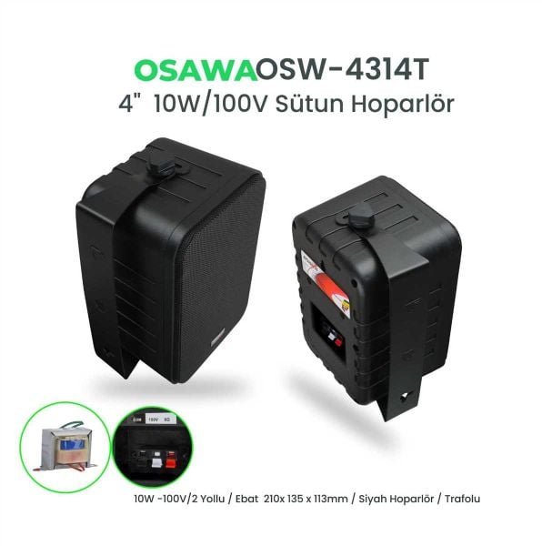 OSW 4314 T Sütun Hoparlör (Çift)