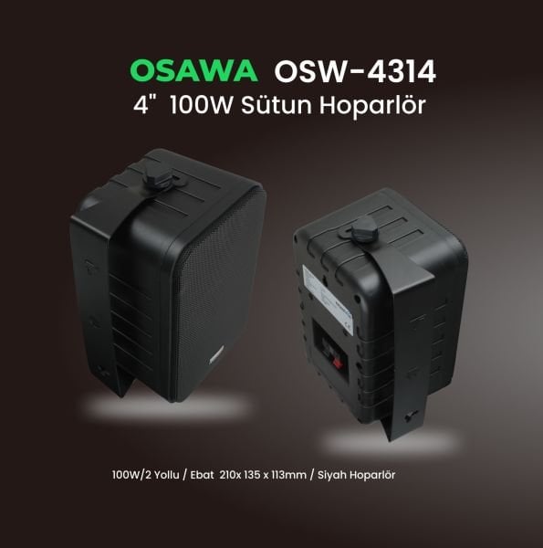 OSW 4314 T Sütun Hoparlör (Çift)