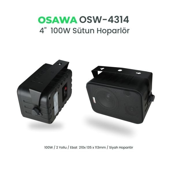 OSW 4314 T Sütun Hoparlör (Çift)