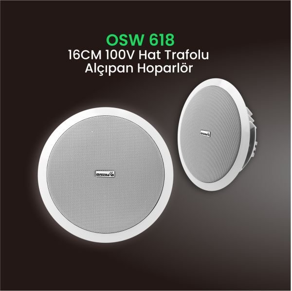 OSW 618 Alçıpan Hoparlörü