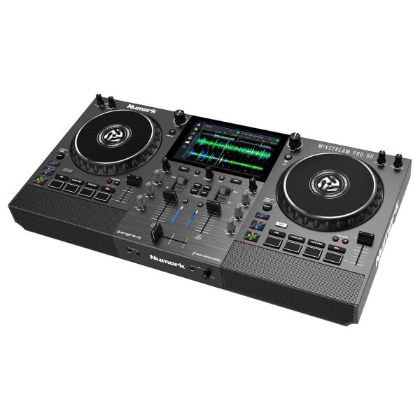 Mixstream Pro Go Bataryalı Standalone Streaming DJ Kontrol Cihazı (Wi-Fi, Dahili Hoparlör)