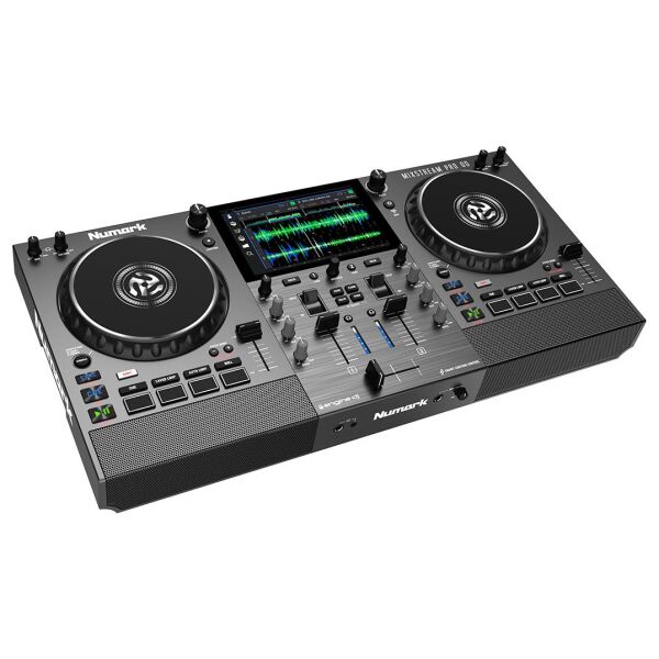 Mixstream Pro Go Bataryalı Standalone Streaming DJ Kontrol Cihazı (Wi-Fi, Dahili Hoparlör)
