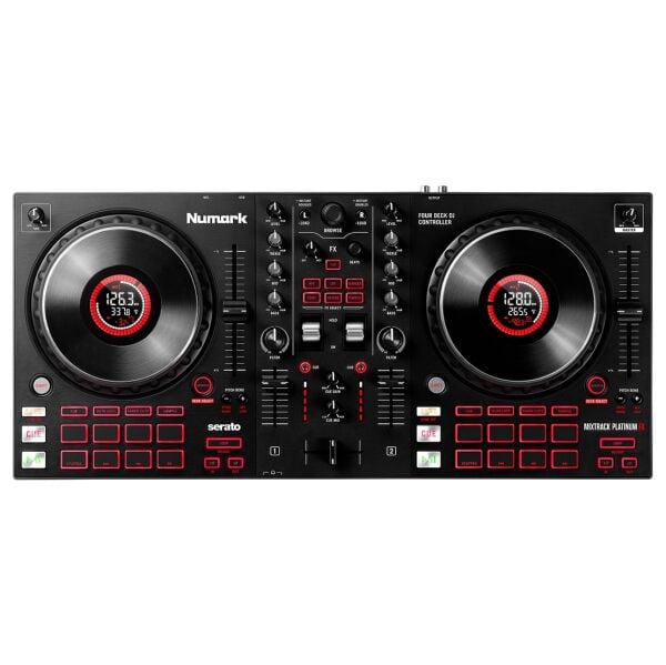 Mixtrack Platinum FX 4 Deck DJ Kontrol Cihazı (Jog Wheel Ekranlı, FX Paddle)