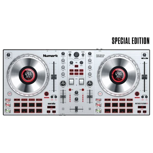 Mixtrack Platinum FX 4 Deck DJ Kontrol Cihazı (Jog Wheel Ekranlı, FX Paddle)