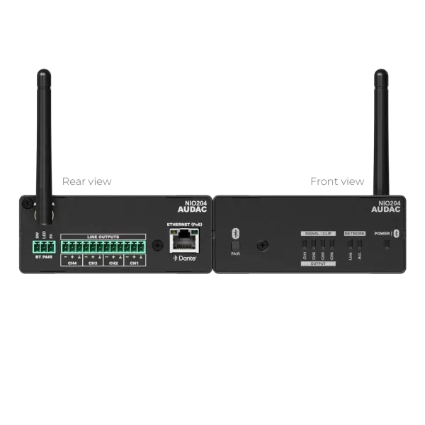 NIO204 Ağ I/O Breakout Kutusu 4 Çıkış