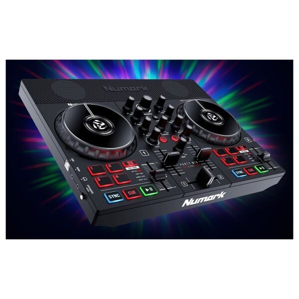 Party Mix Live Dahili Hoparlörlü ve Işık Şovlu DJ Kontrol Cihazı