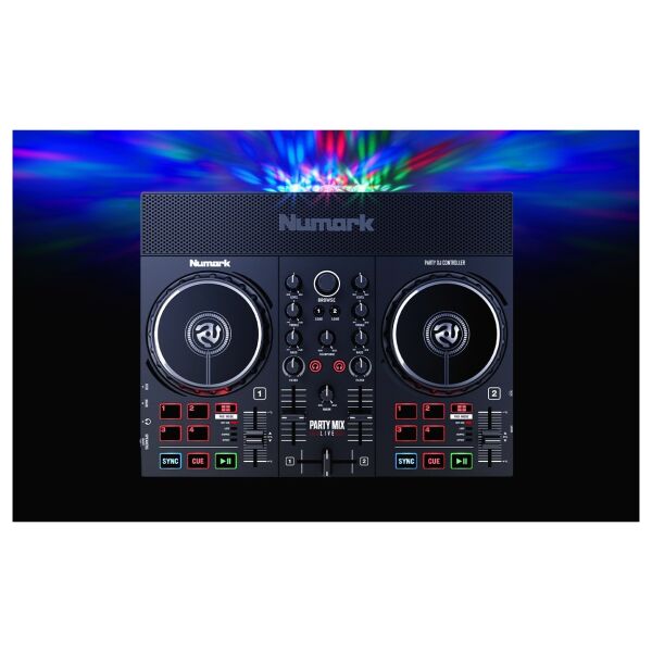 Party Mix Live Dahili Hoparlörlü ve Işık Şovlu DJ Kontrol Cihazı