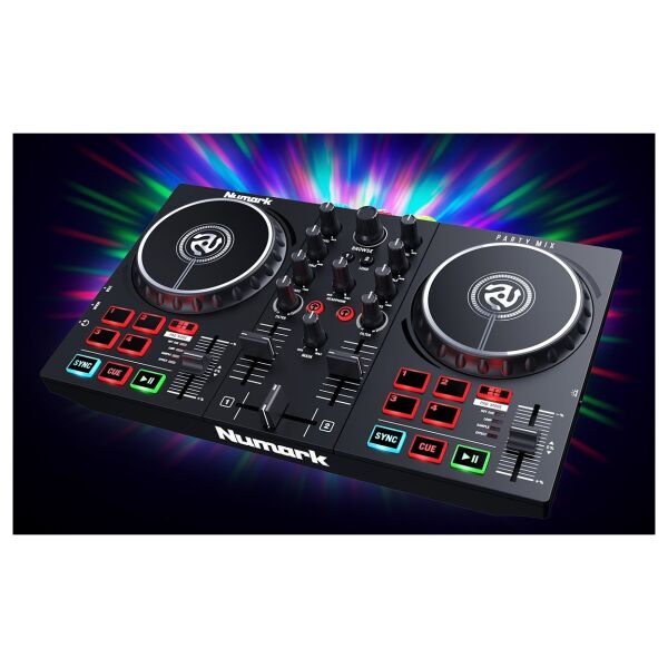 Party Mix II Dahili Işık Şovlu DJ Kontrol Cihazı