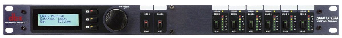 ZonePRO 1260 12x6 Dijital Bölge İşlemcisi