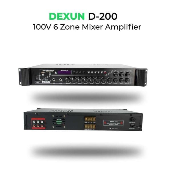 D 200 100V 3 Bölgeli Amfi