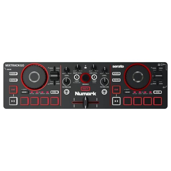 Mixtrack Go Ultra Kompakt Stems Kontrollü Bluetooth DJ Kontrol Cihazı