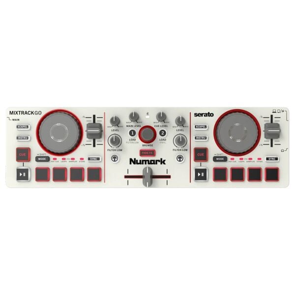 Mixtrack Go Ultra Kompakt Stems Kontrollü Bluetooth DJ Kontrol Cihazı