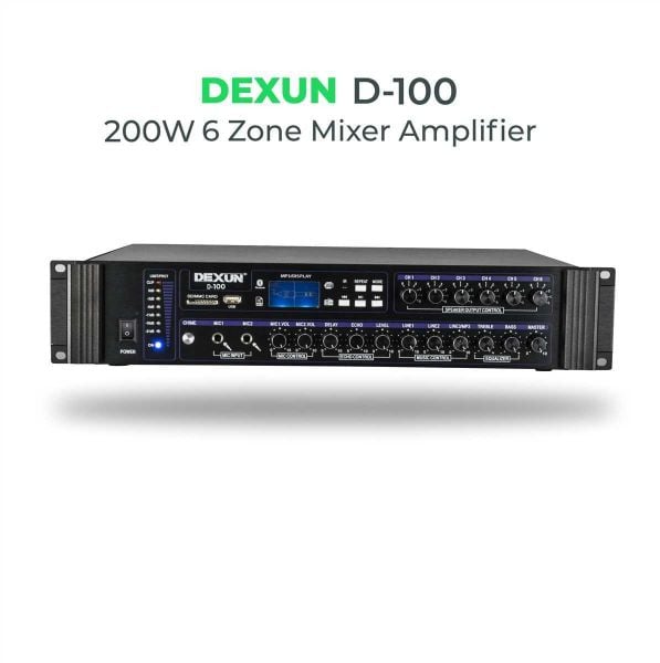 D 100 100V 5 Bölgeli Amfi