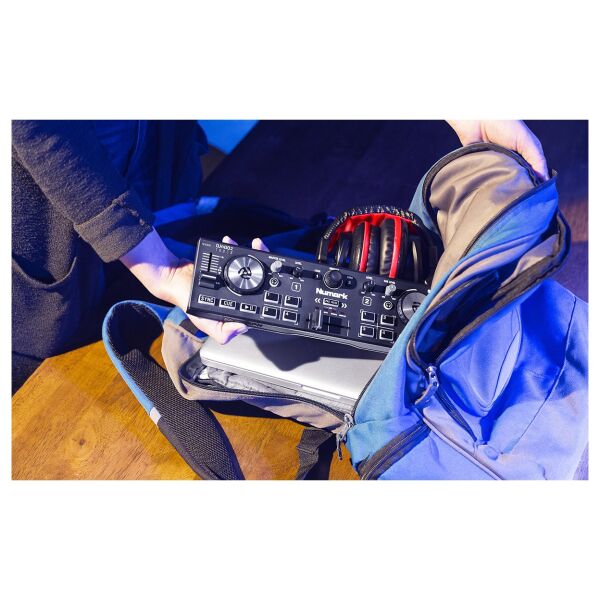 DJ2GO2 Touch Kapasitif Jog Wheel'lı Cep Boy DJ Kontrol Cihazı