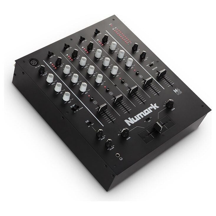 M6 USB 4 Kanal USB DJ Mikseri