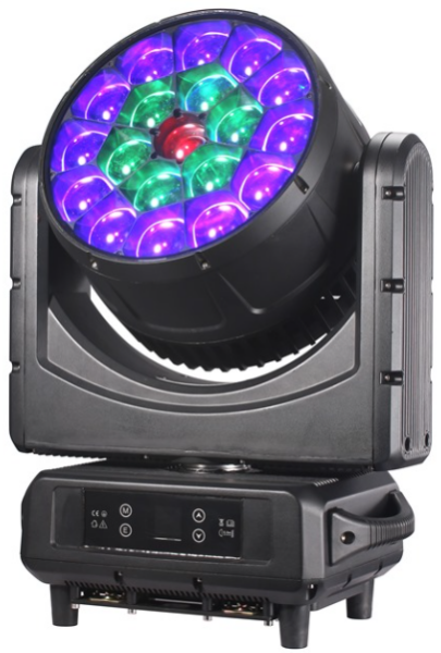 BEESTORM 760 IP 19x40 Watt RGBW 4in1 IP65 LED Wash Moving Head Robot