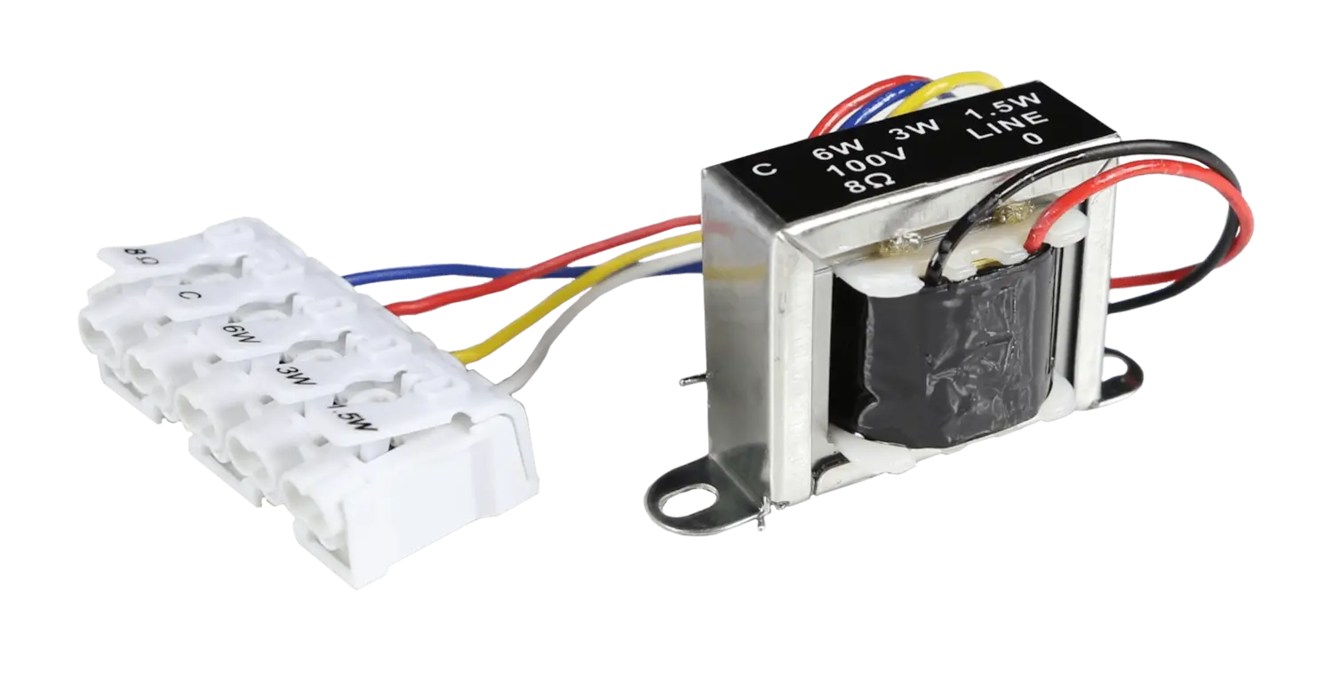 TR1006F Hat Trafosu 6W 100V