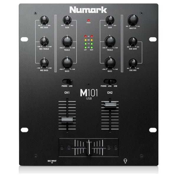 M101USB 2 Kanal USB DJ Mikseri