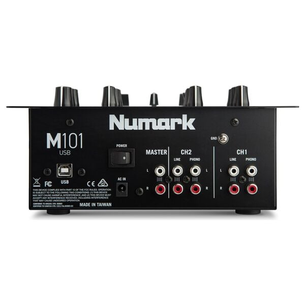 M101USB 2 Kanal USB DJ Mikseri