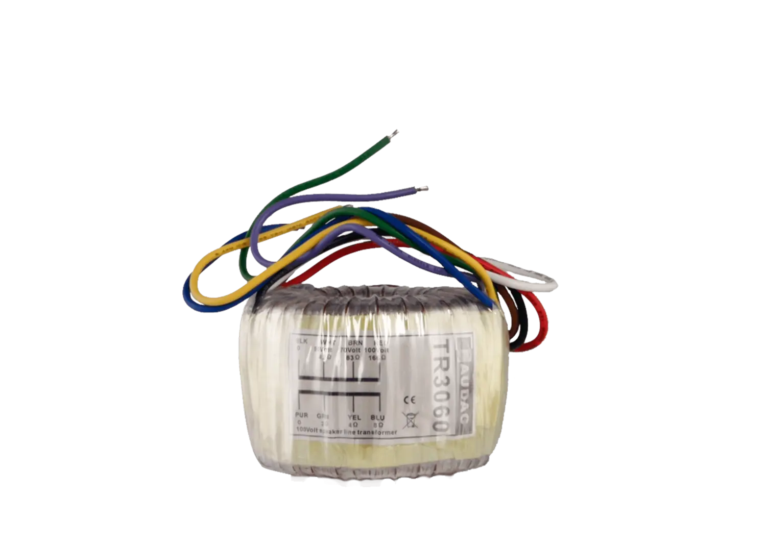 TR3060 Toroidal Hat Trafosu 60W 100V