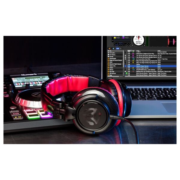 Red Wave Carbon Tam Aralıklı Profesyonel DJ Kulaklığı (50 mm)