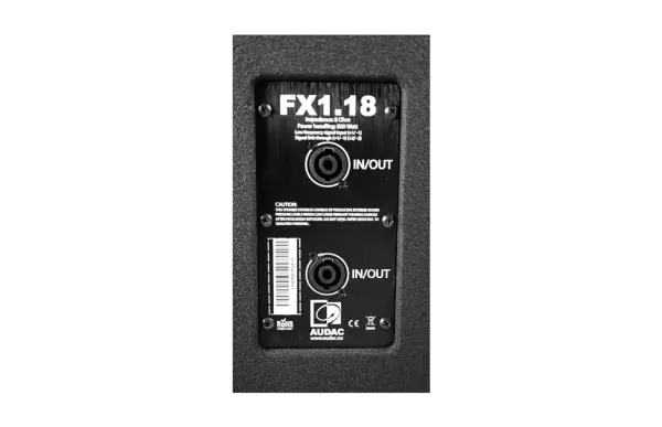 FX1.18 Yüksek Çıkışlı Bas Kabin 18''