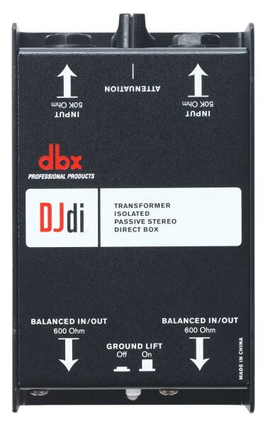 DJDI 2 Kanal Pasif DI Box