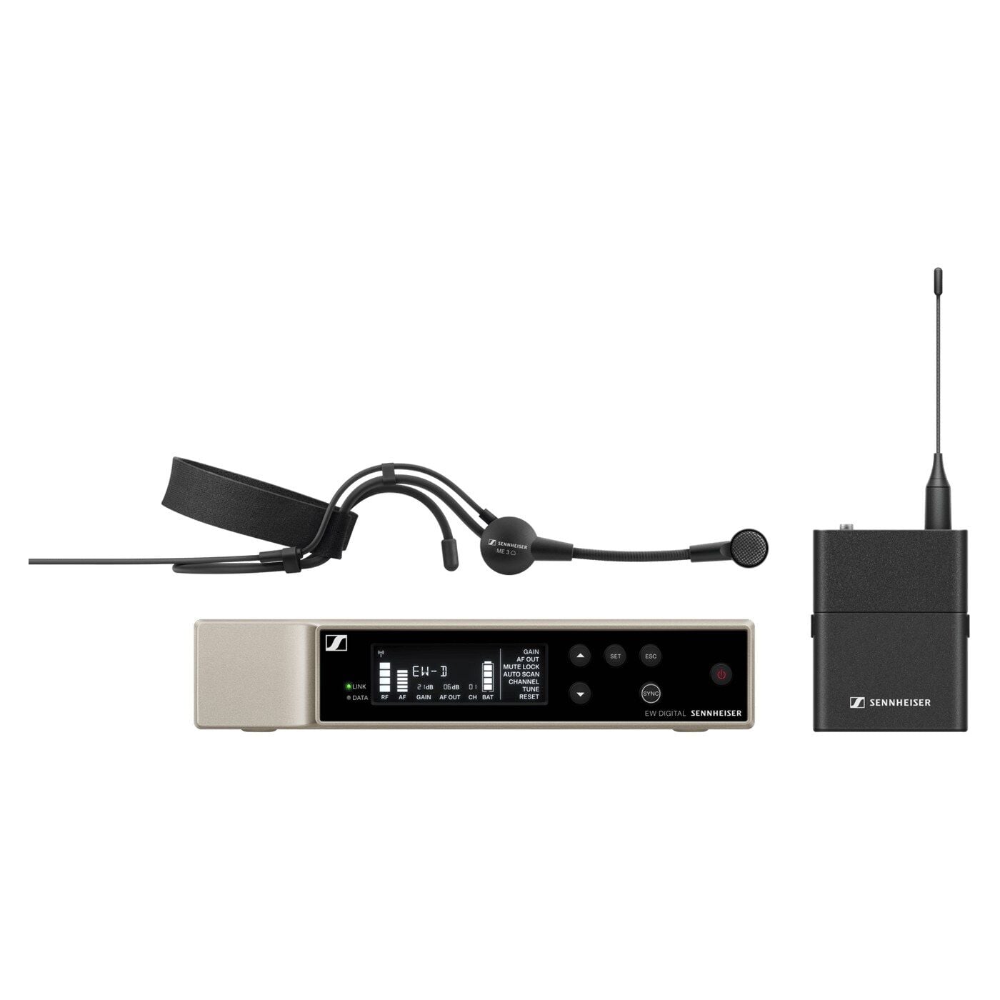 EW-D ME3 Set (R4-9) Dijital Telsiz Headset Mikrofon Seti