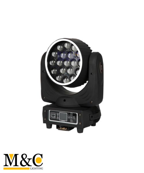Zoom19 Ring 19x15 Watt Moving&Head Led Robot