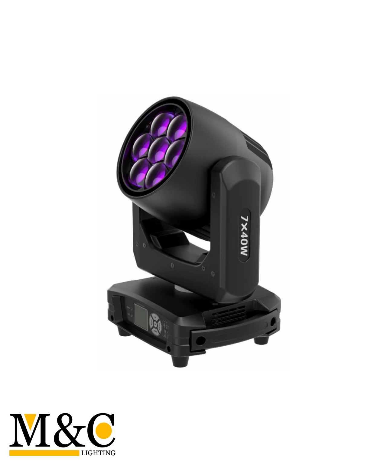 Zoom740 7x40 Watt Moving&Head Led Robot