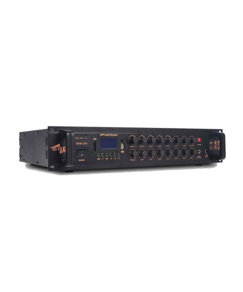 PAM 350 350 Watt 5 Bölgeli 100V Anons Amfisi USB Bluetooth FM