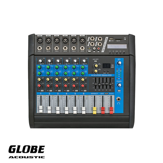 GPM506 2x250 Watt Power Mixer