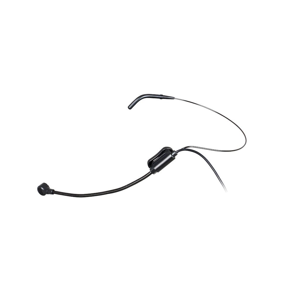 KH-01B1 Headset Mikrofon-Siyah-3.5mm İçten Dişli