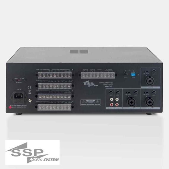 PAM 4150 100V 4 Bölgeli Amfi