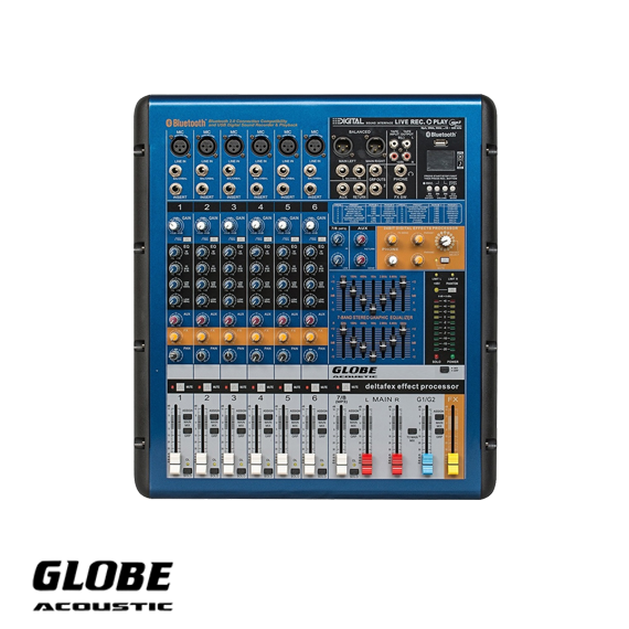 GTP660 2x350 Watt Power Mixer