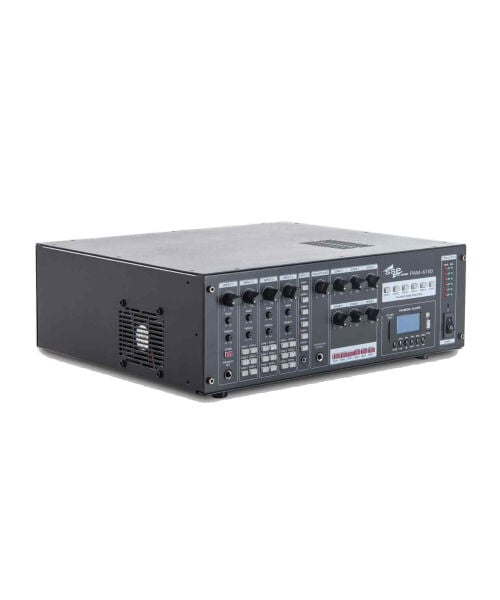 PAM 6100 6x100 Watt 6 Bölgeli 100V BGM Matris Amfi