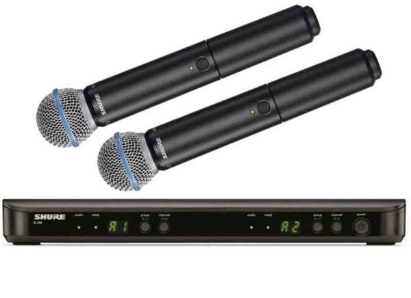 BLX288E/B58 Çift El Telsiz Mikrofon
