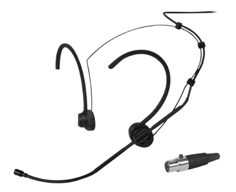KH-30S Headset Mikrofon-Siyah-4P