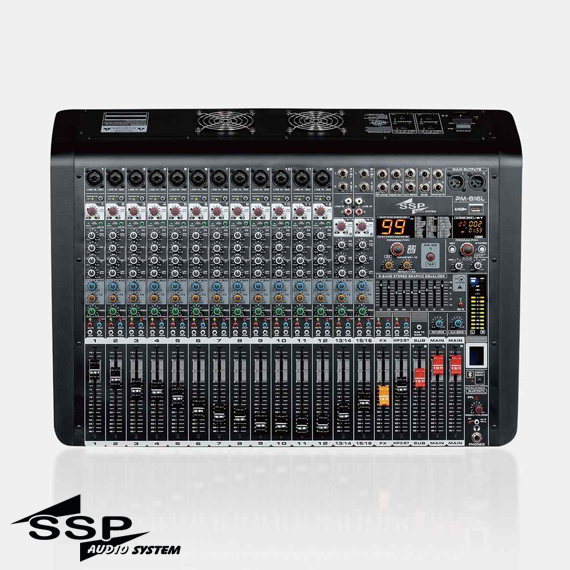 PM816L 2x650 Watt Power Mikser