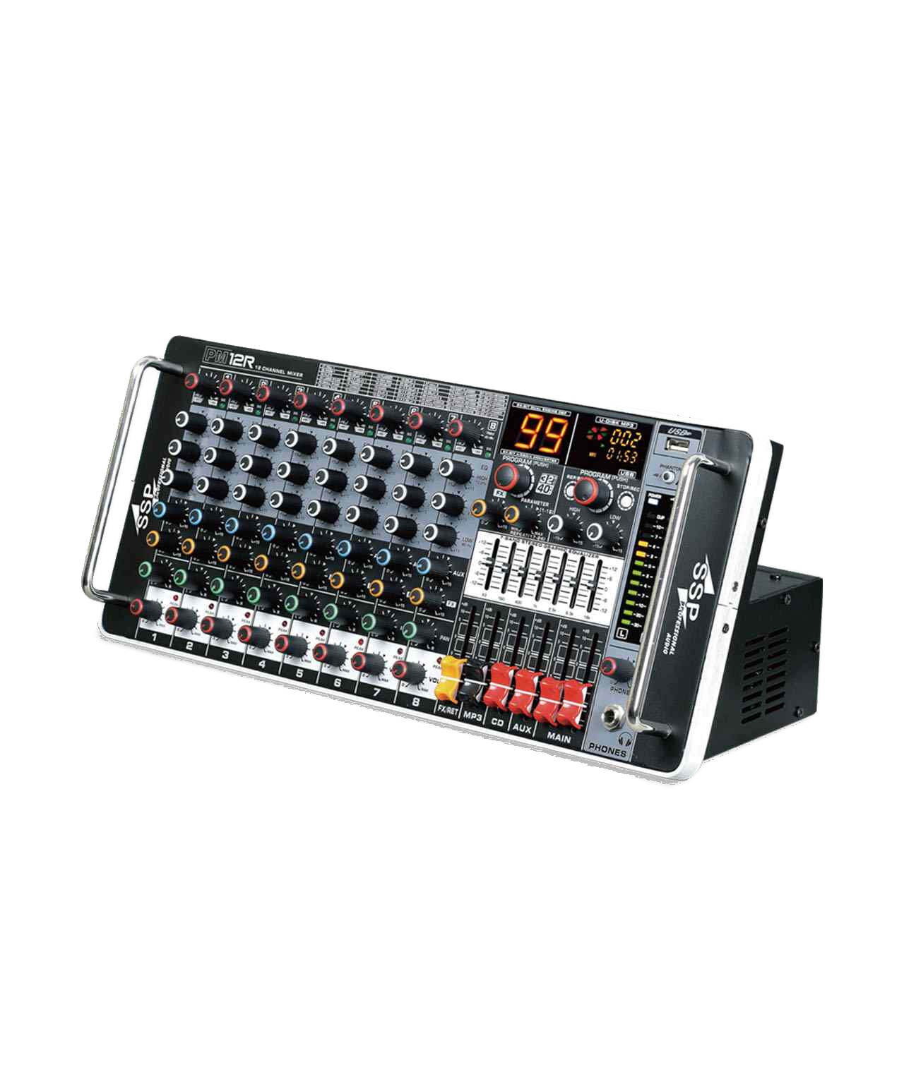 PM12R 2x650 Watt Power Mikser