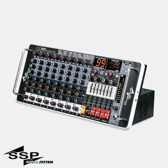 PM12R 2x650 Watt Power Mikser