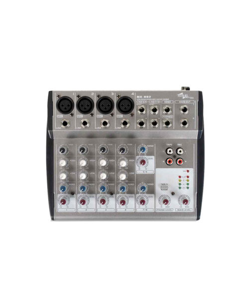 MX802 Analog Mikser 4 Mono + 2 Stereo Kanal