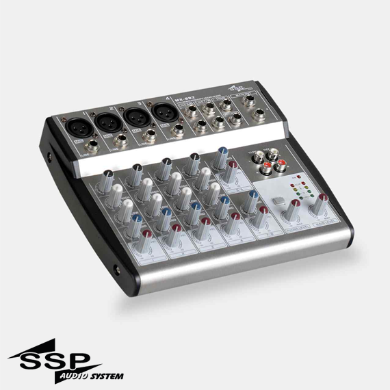 MX802 8 Kanal Anolog Mikser