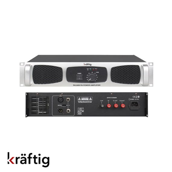 PA1600 100V 650 Watt Power Amfi