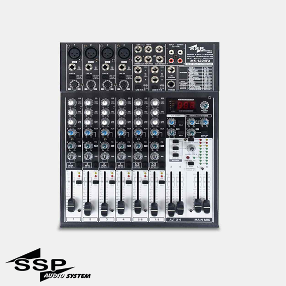 MX1204FX 12 Kanal Anolog Mikser